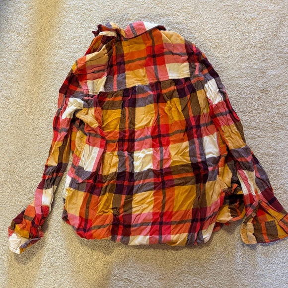 American Eagle Outfitters Multicolor Plaid Shirt - Picture 3 of 3